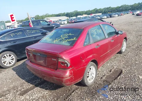 2005 Ford Focus Zx4 из США, поврежденный, VIN 1FAFP34N05W223825